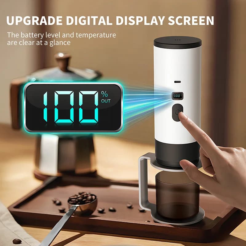 Портативная электрическая кофеварка 7800mAh