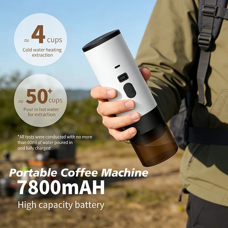 Портативная электрическая кофеварка 7800mAh